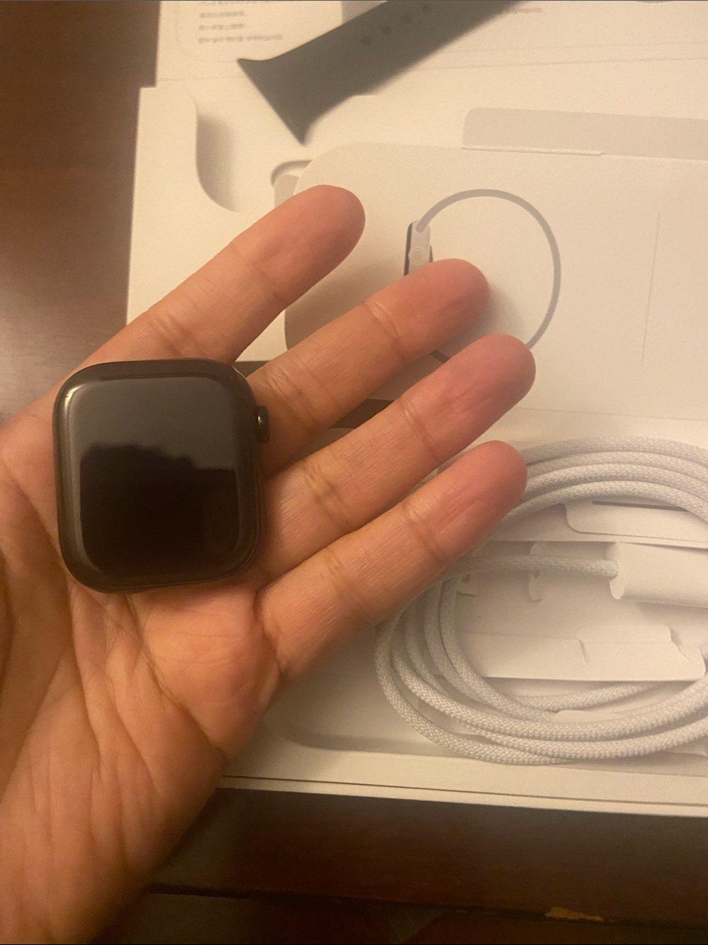 Apple Watch series 11 42MM jet black AI black SB S/M  GPS - Picture 7 of 11